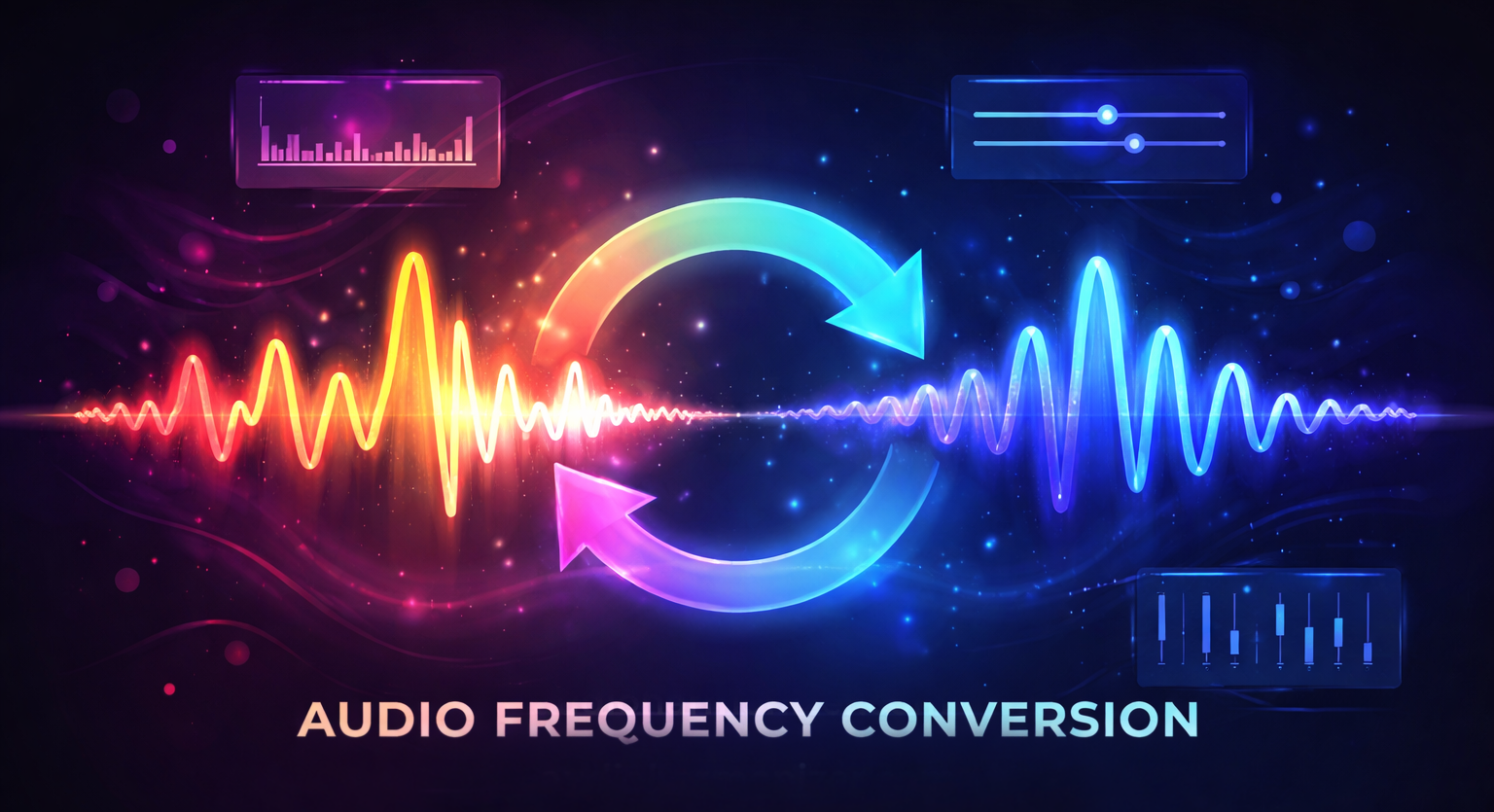 Audio Harmonizer - Convert Your Music to 432Hz or 444Hz